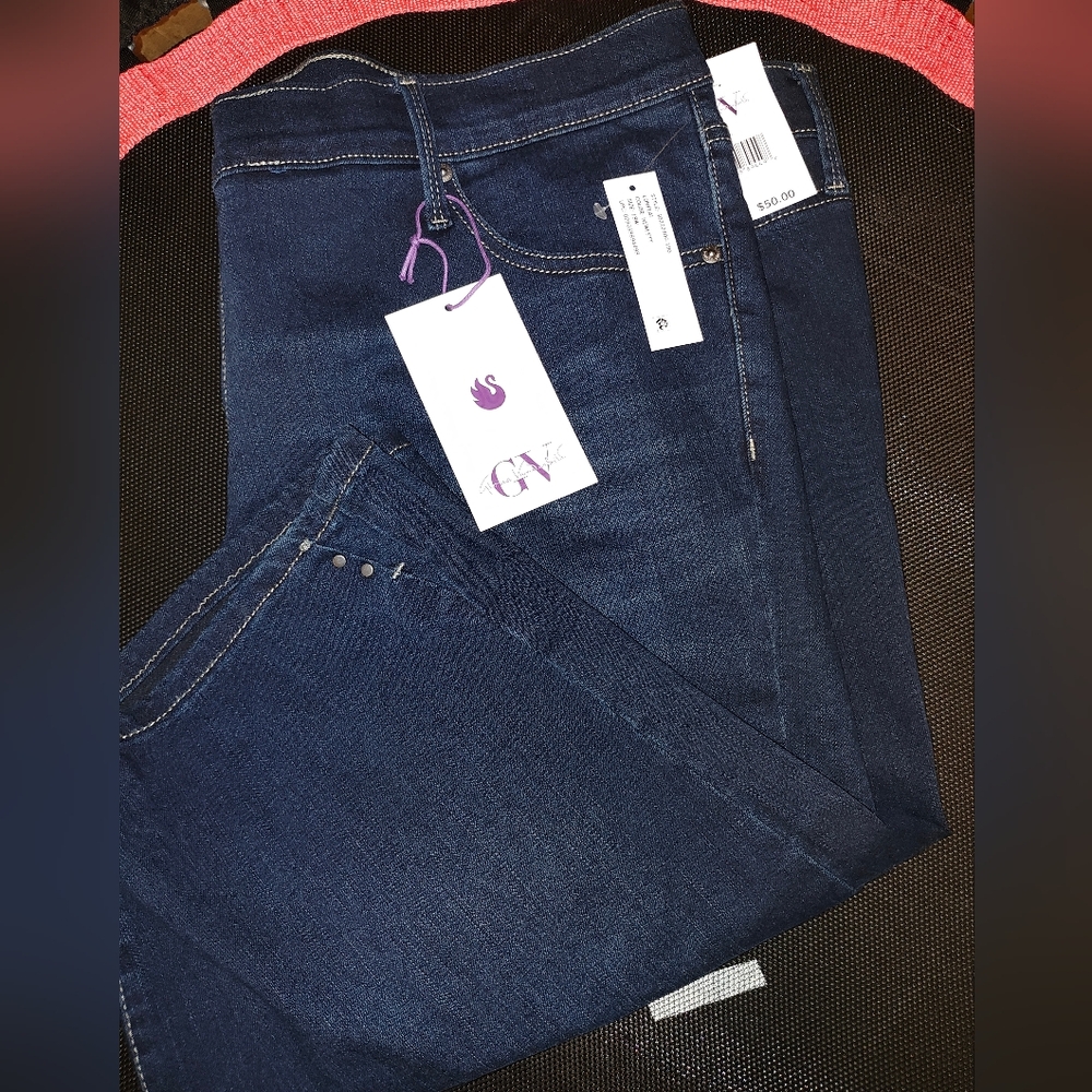 Dark Blue Denim Shorts - Picture 4 of 4